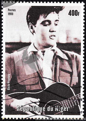 Image of Presley - Niger Stamp