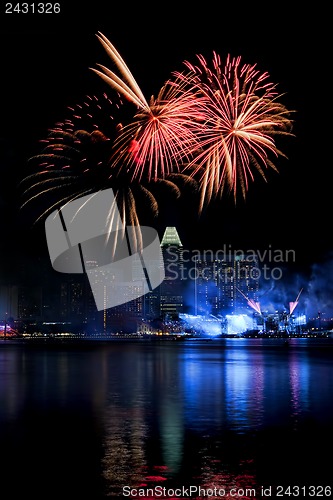 Image of Singapore Fireworks