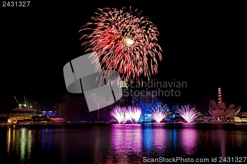 Image of Singapore Fireworks