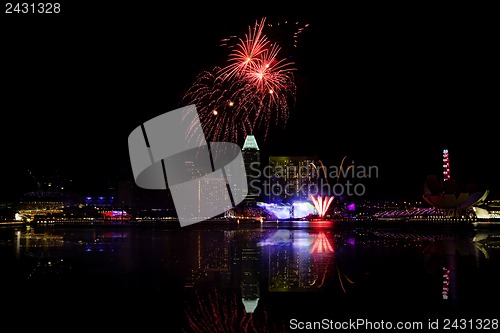 Image of Singapore Fireworks