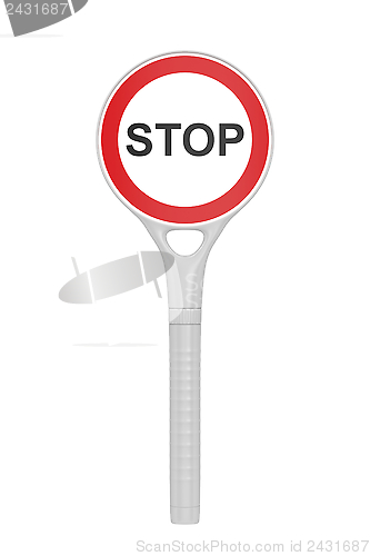 Image of Plastic stop sign