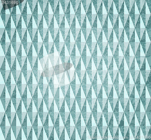 Image of Vector blue background with texture in grunge style