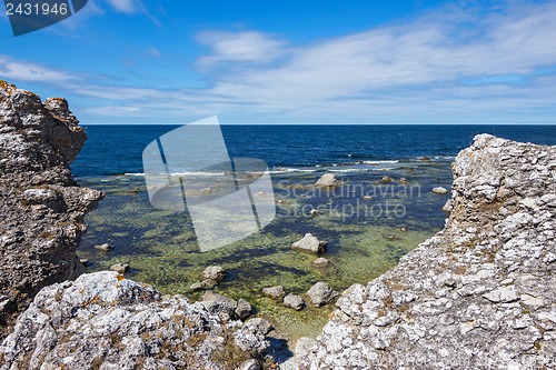 Image of Rocky coastline of Gotland, Sweden