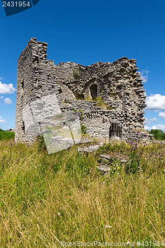 Image of Ruins of a medieval church in Gotland, Sweden