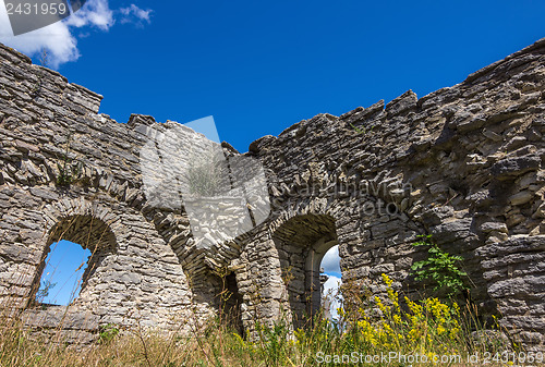 Image of Ruins of an ancient church in Gotland, Sweden