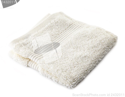 Image of white terry towel