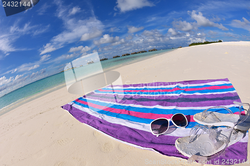 Image of tropical beach landscape