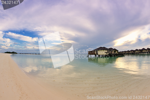 Image of tropical beach landscape