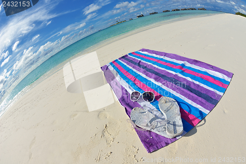 Image of tropical beach landscape