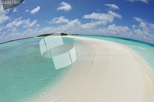 Image of tropical beach landscape