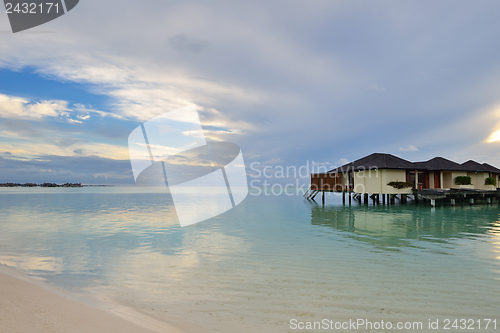 Image of tropical beach landscape