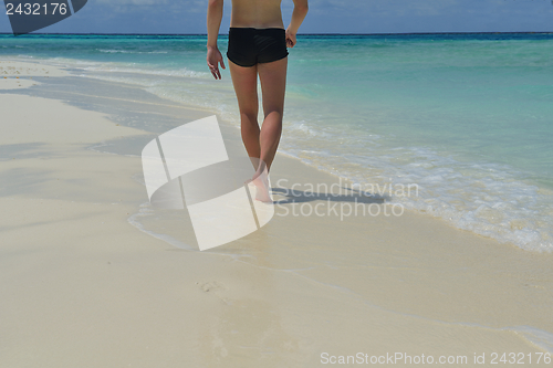 Image of tropical beach landscape