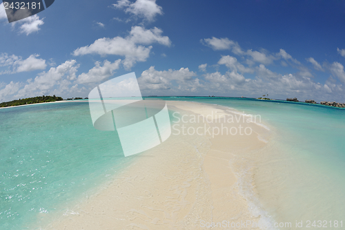 Image of tropical beach landscape