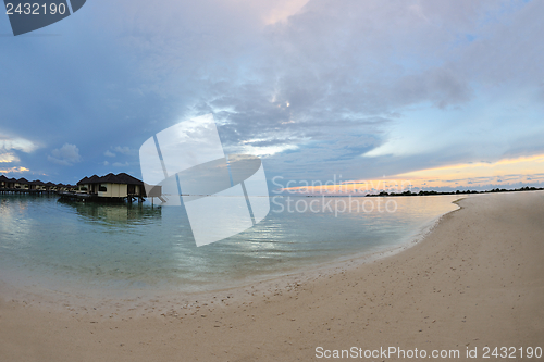 Image of tropical beach landscape