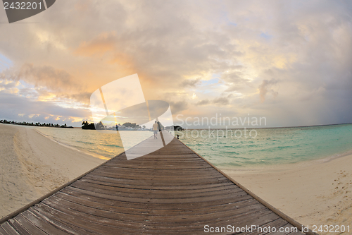 Image of tropical beach landscape