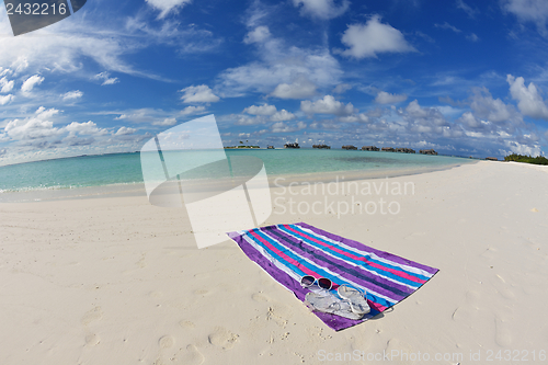 Image of tropical beach landscape