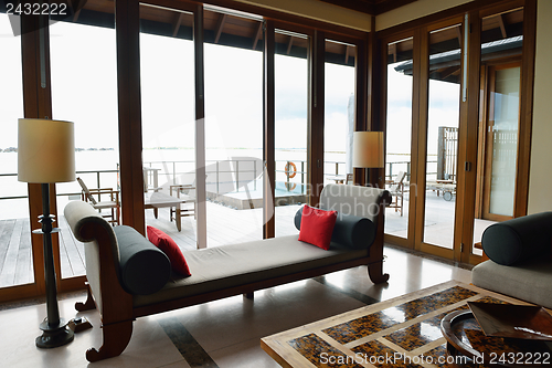 Image of tropical water home villas