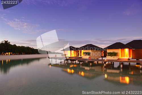 Image of tropical beach landscape