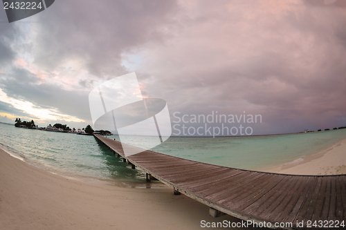 Image of tropical beach landscape