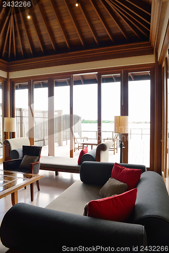 Image of tropical water home villas