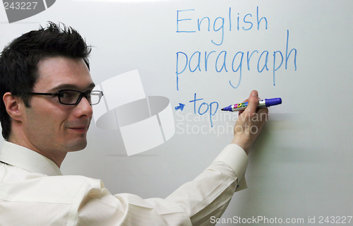 Image of English teacher