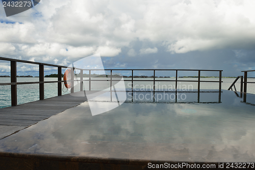 Image of tropical beach landscape