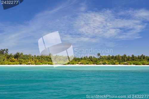 Image of tropical beach landscape