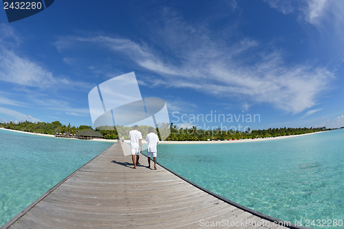 Image of tropical beach landscape