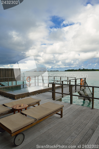 Image of tropical water home villas