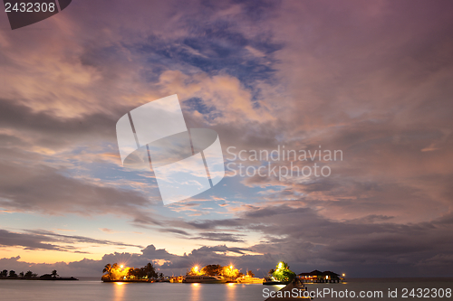 Image of tropical beach landscape