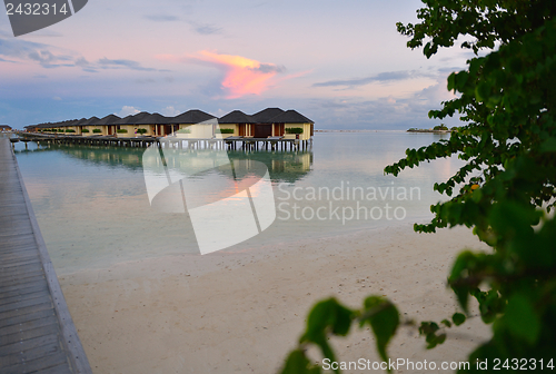 Image of tropical beach landscape