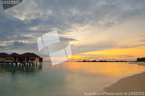 Image of tropical beach landscape