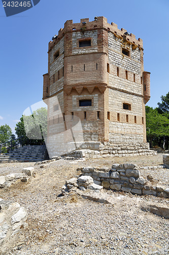 Image of Monreal Tower in Tudela, Spain