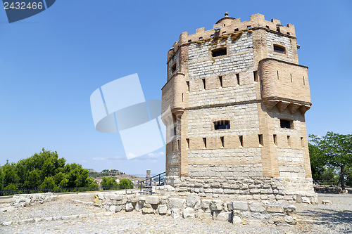 Image of Monreal Tower in Tudela, Spain