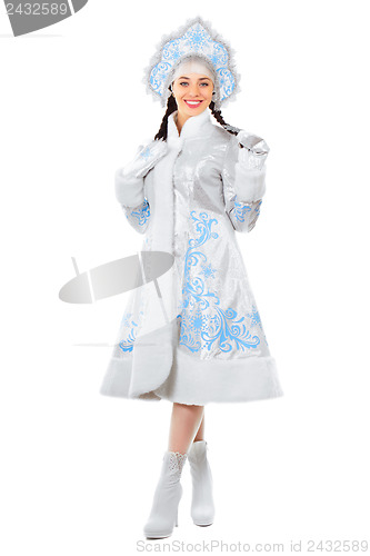 Image of Smiling snow maiden