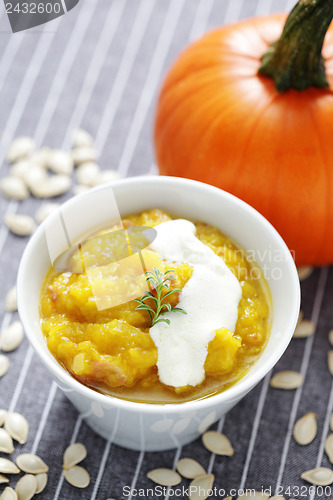 Image of pumpkin soup