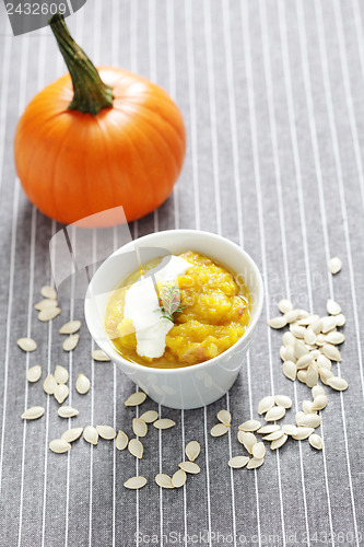 Image of pumpkin soup