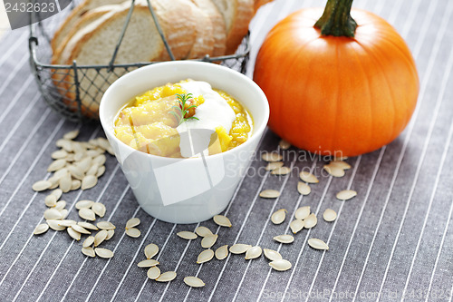 Image of pumpkin soup