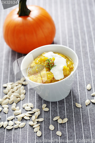 Image of pumpkin soup