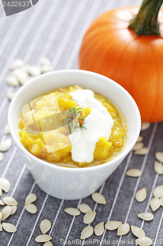 Image of pumpkin soup