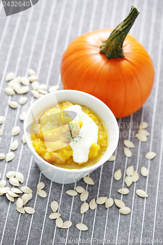 Image of pumpkin soup