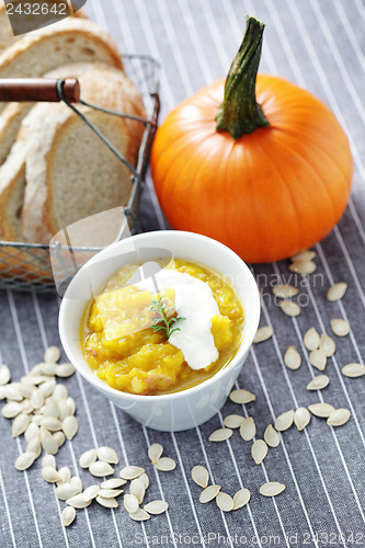 Image of pumpkin soup