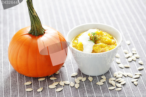 Image of pumpkin soup