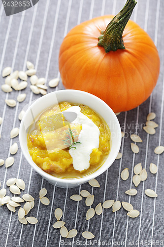 Image of pumpkin soup