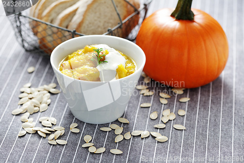 Image of pumpkin soup