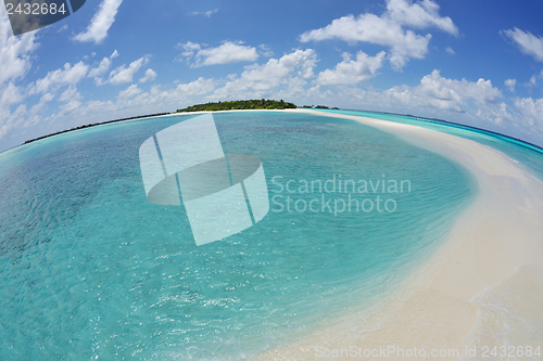 Image of tropical beach landscape