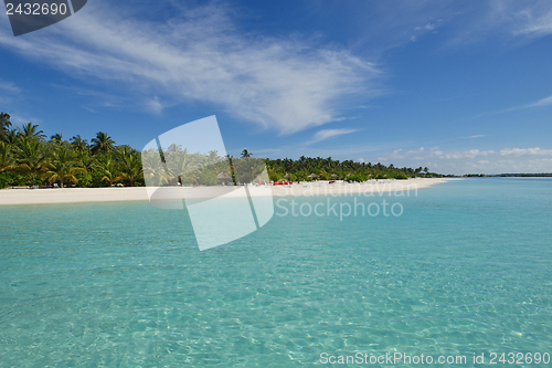 Image of tropical beach landscape