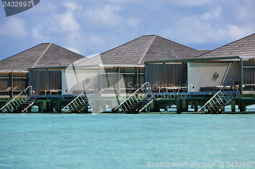 Image of tropical water home villas