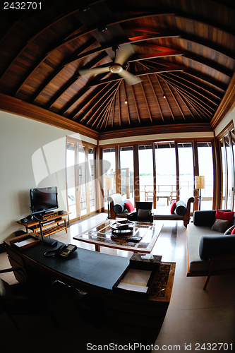 Image of tropical water home villas