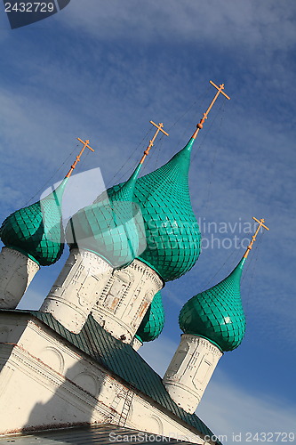 Image of green domes